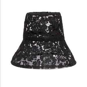 VALENTINO // lace bucket hat